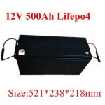 Pin chu kỳ sâu 12V 500Ah 600Ah Lithium Ion LIFEPO4